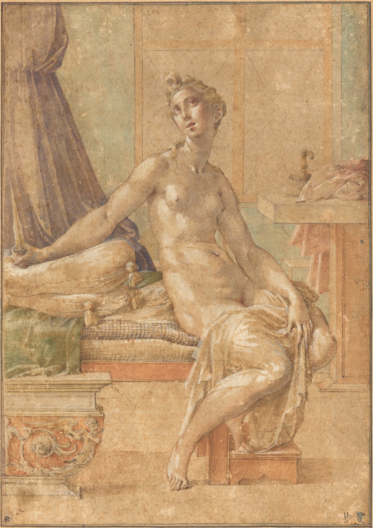 Lucretia by Parmigianino