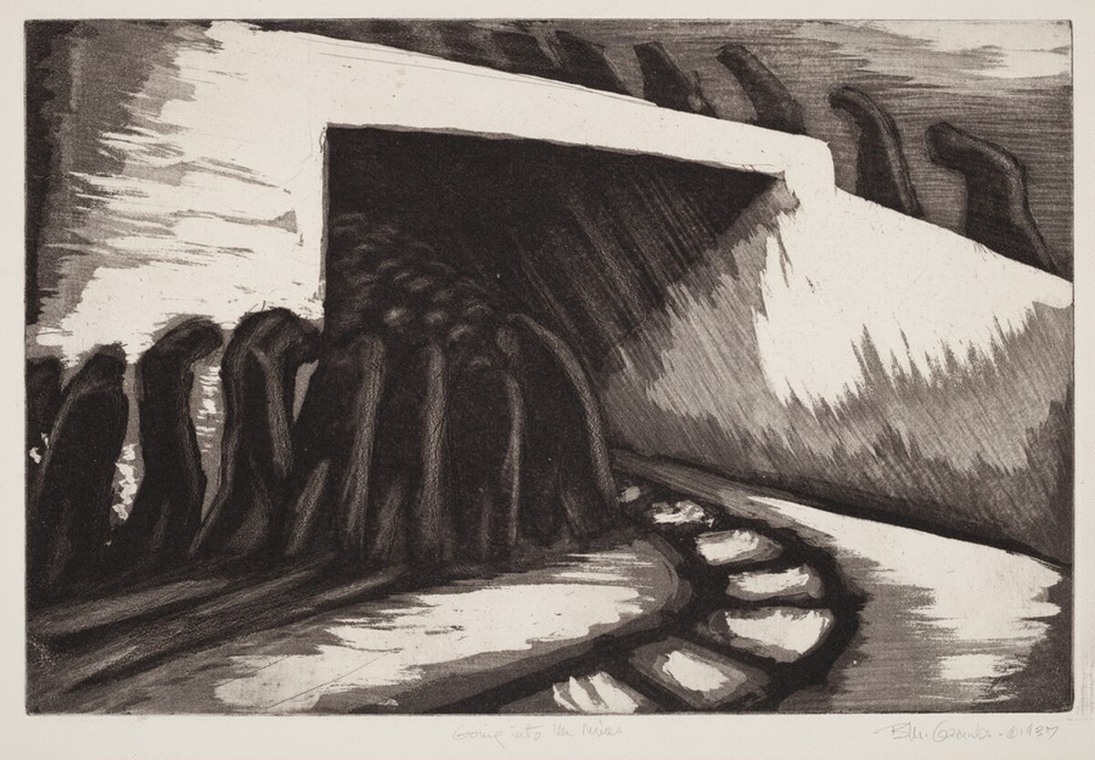 Going Into The Mines by Blanche Grambs