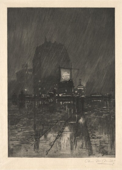 A Rainy Night, Madison Square