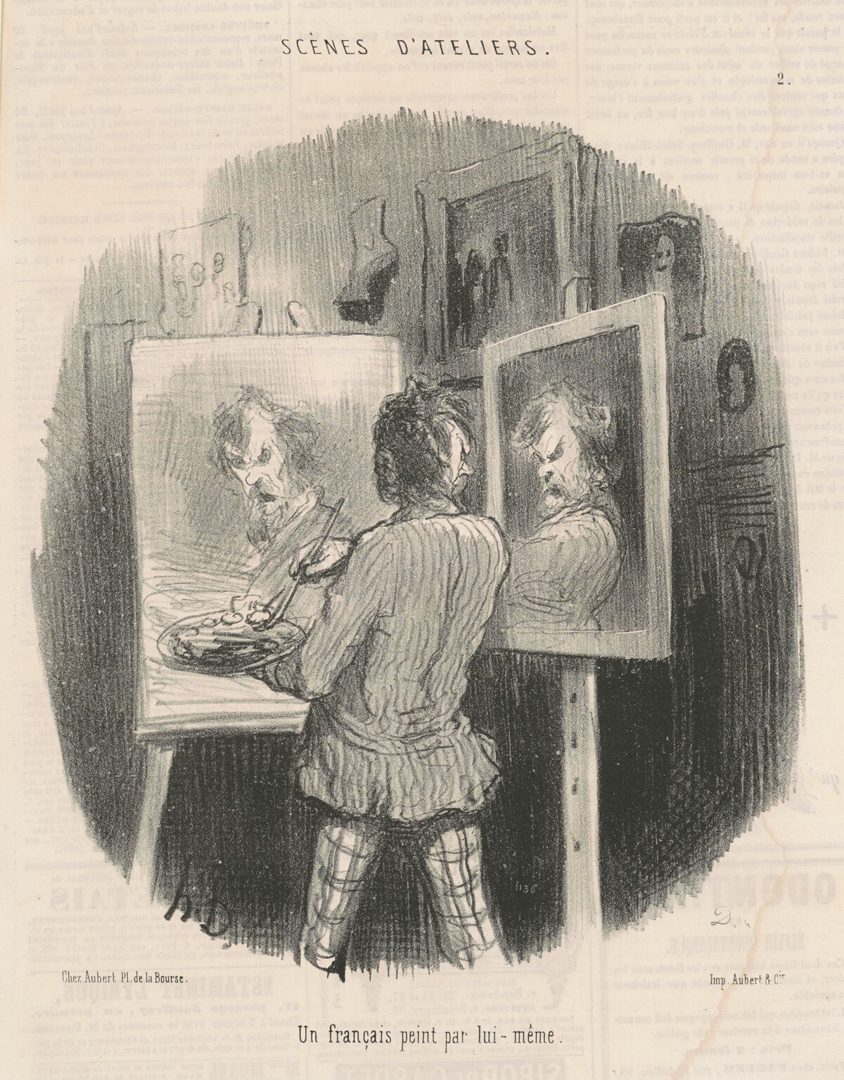 Un français peint par lui-même by Honoré Daumier