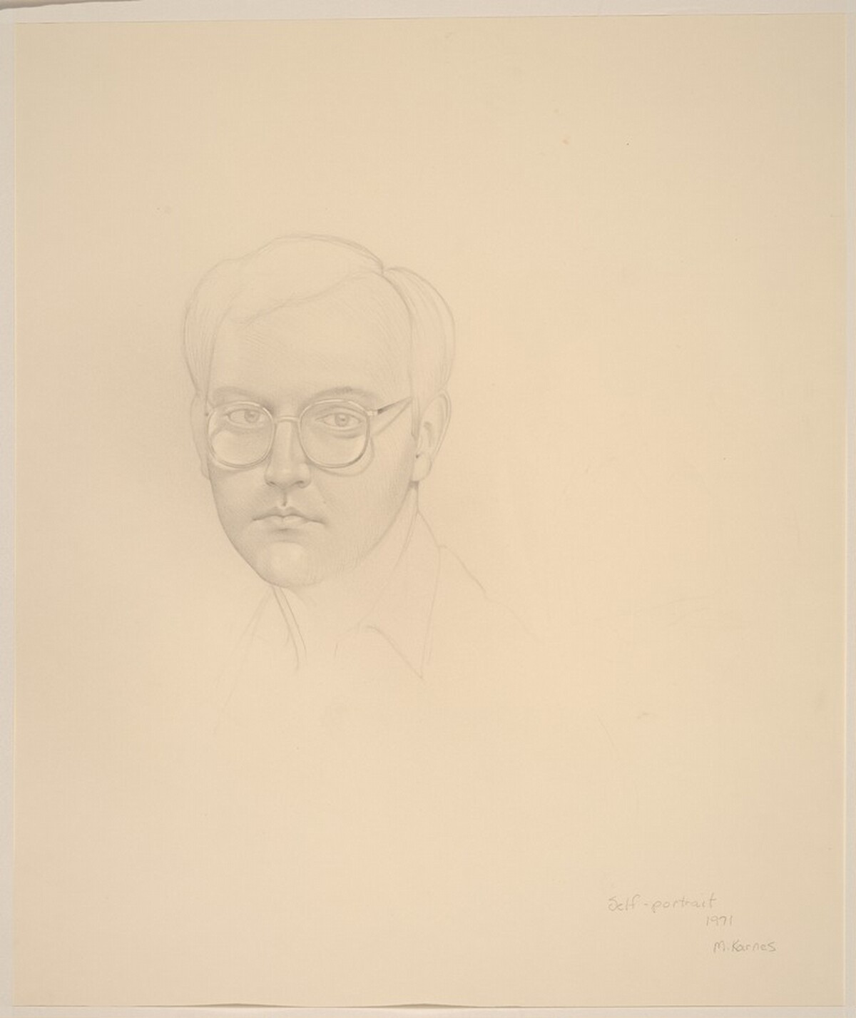 Self-Portrait by Mark Karnes