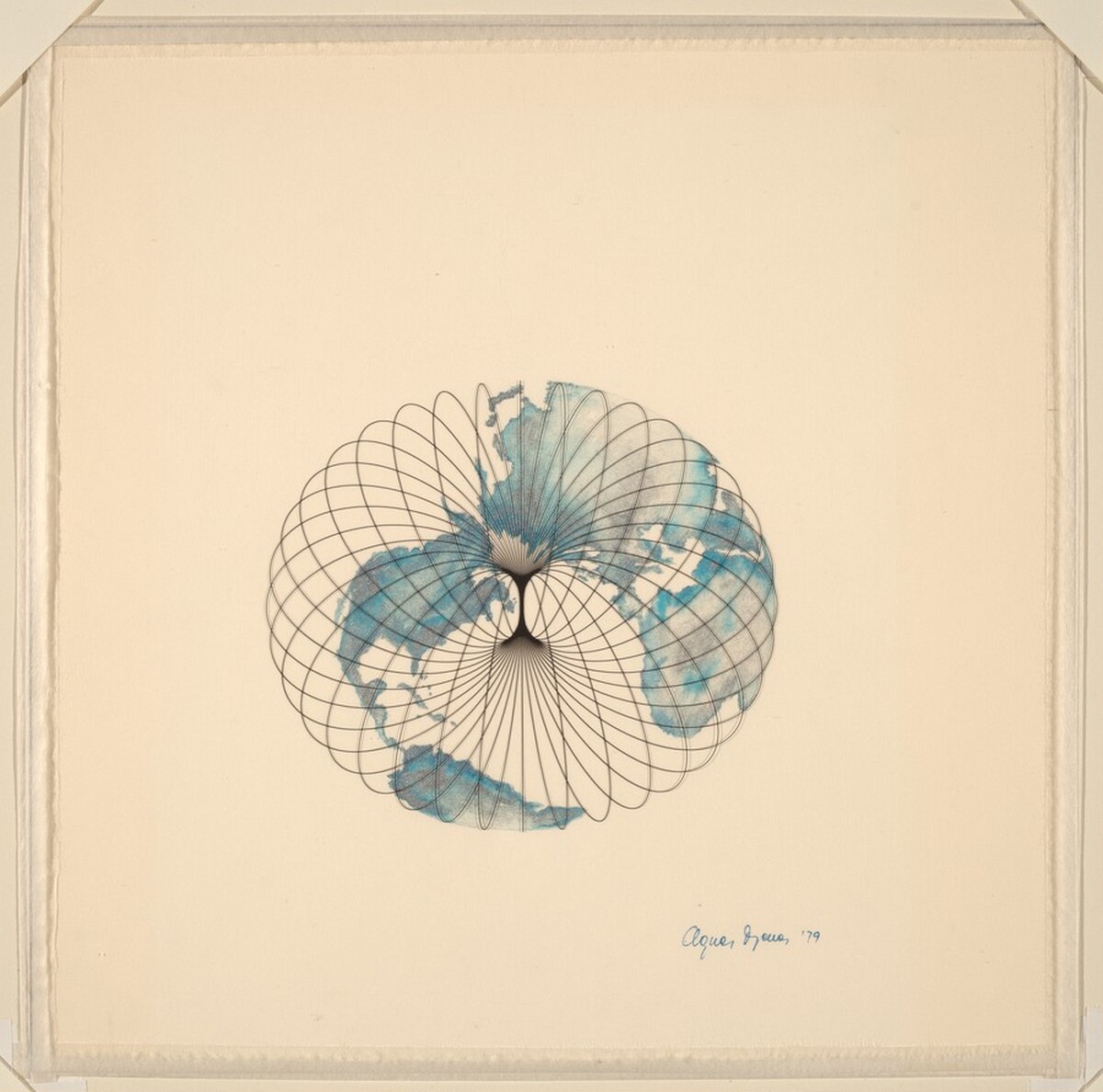 Map Projections: The Doughnut by Agnes Denes