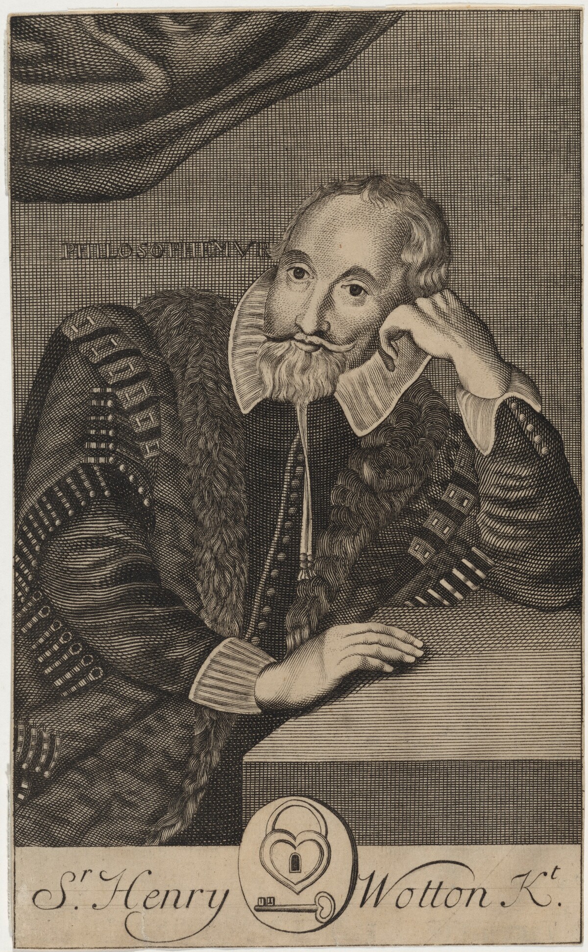 Sir Henry Wotton, Diplomatist and Poet by Unknown Artist
