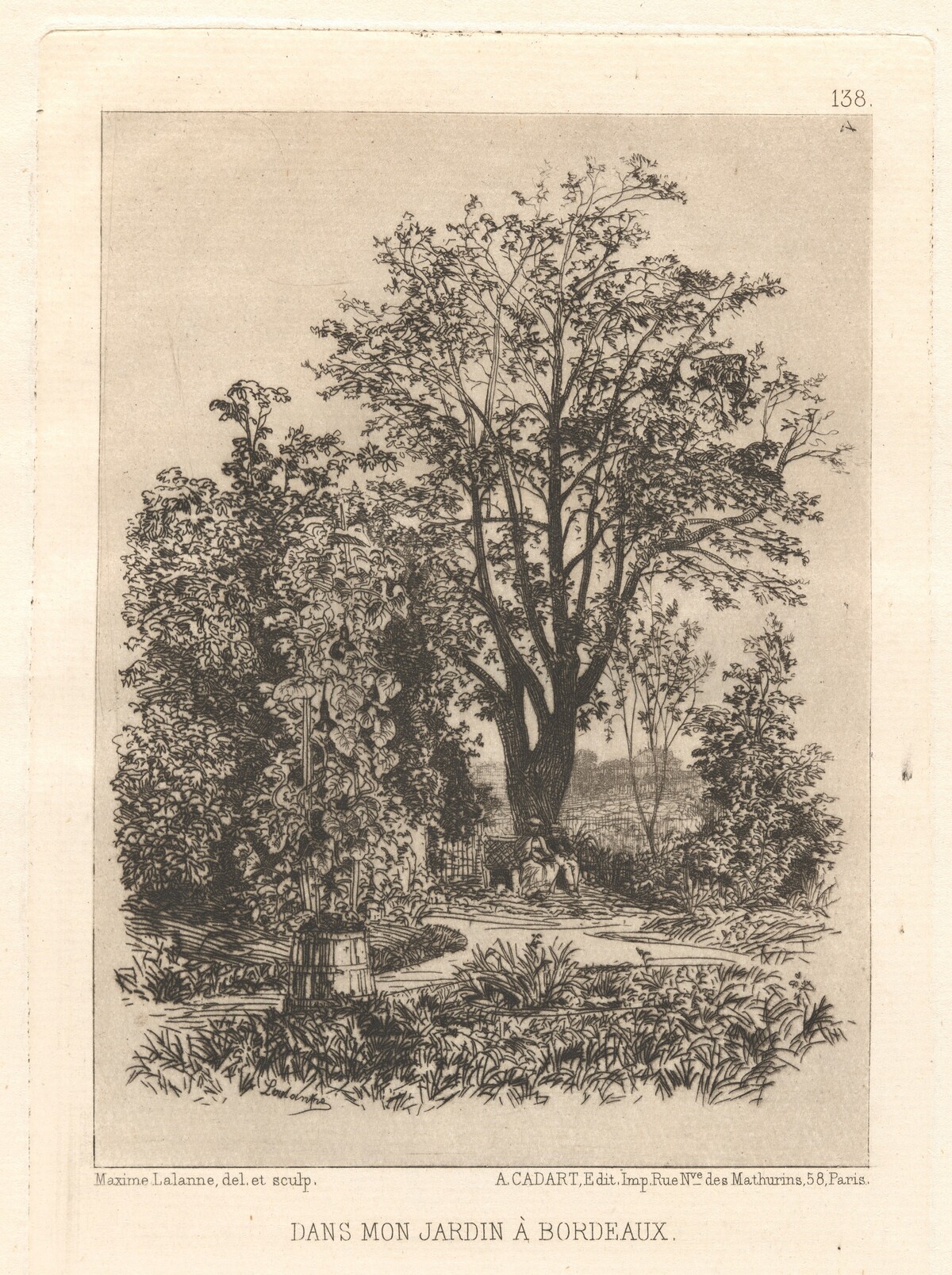 Dans Mon Jardin à Bordeaux by Maxime Lalanne