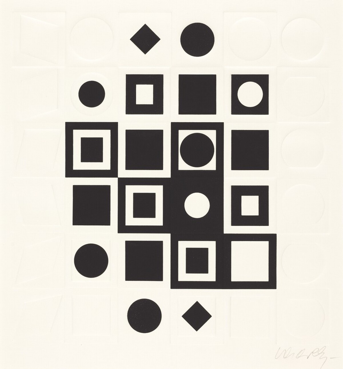 G-FF by Victor Vasarely