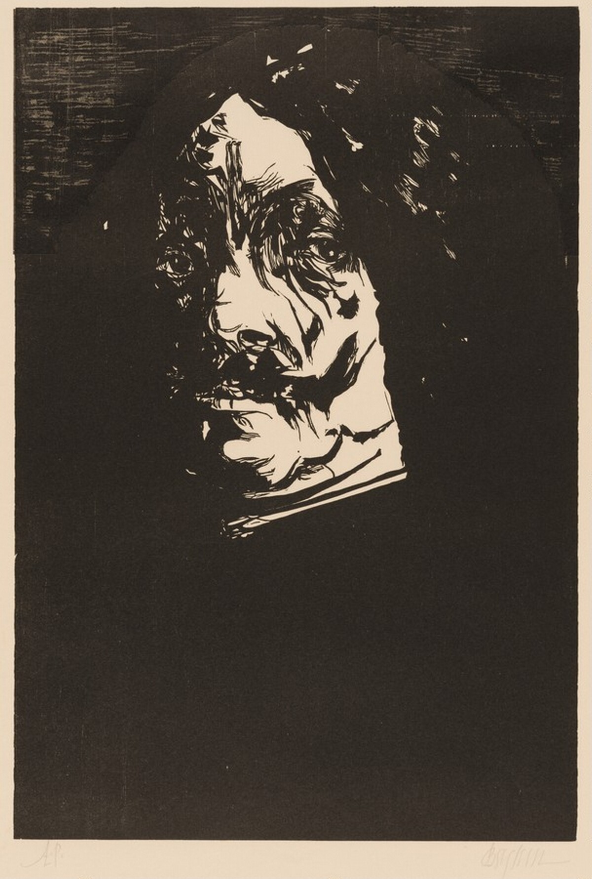 Velázquez by Leonard Baskin