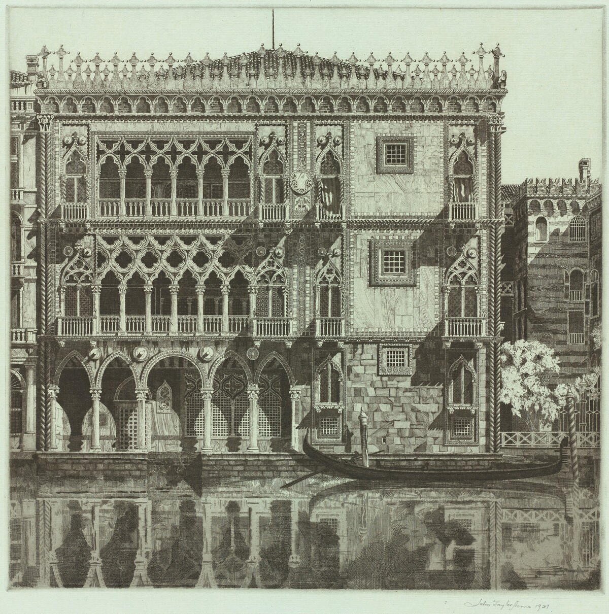 Venetian Filigree (Ca’ d'Oro Venetia) by John Taylor Arms