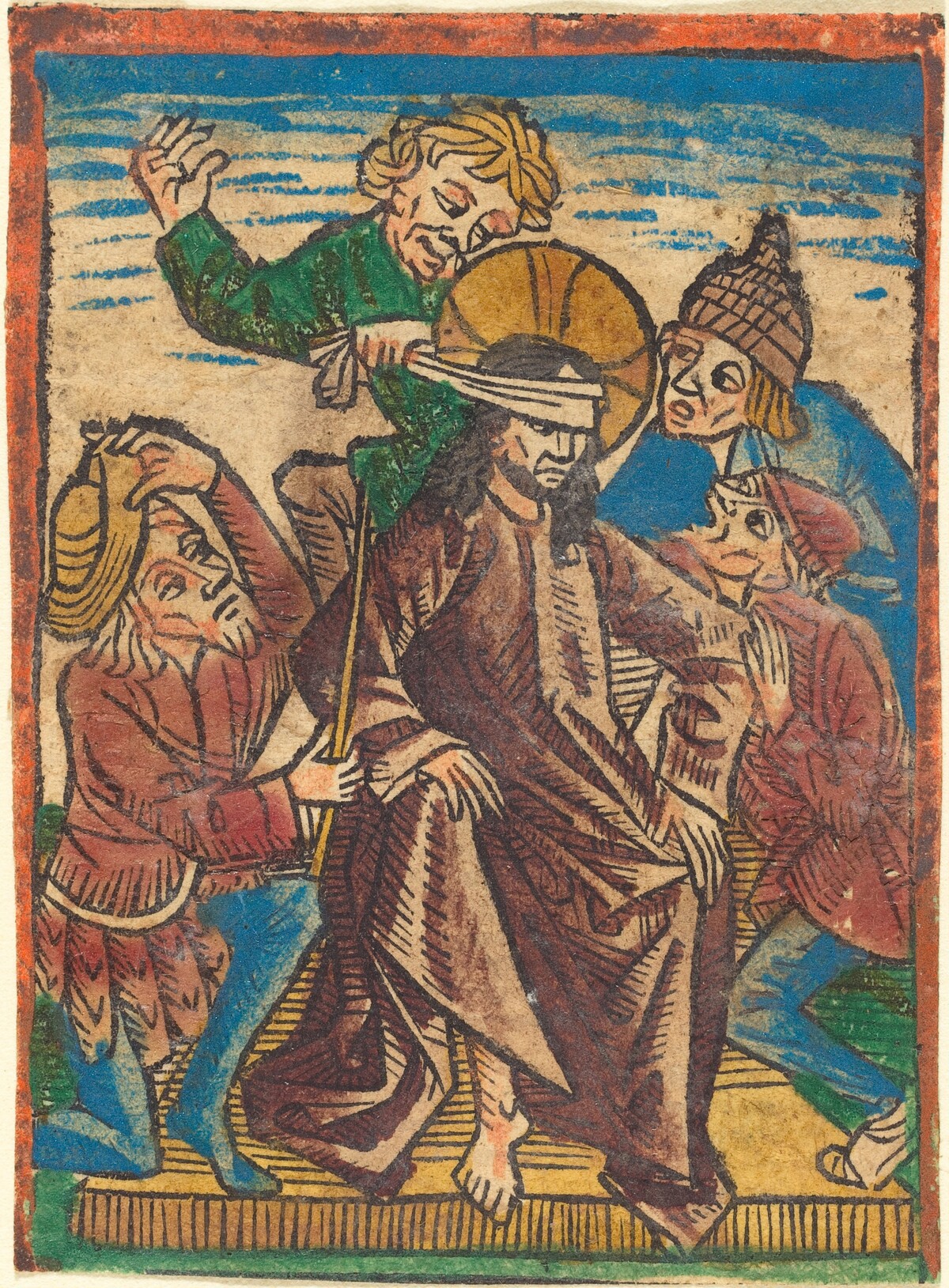 Mocking of Christ by German 15th Century