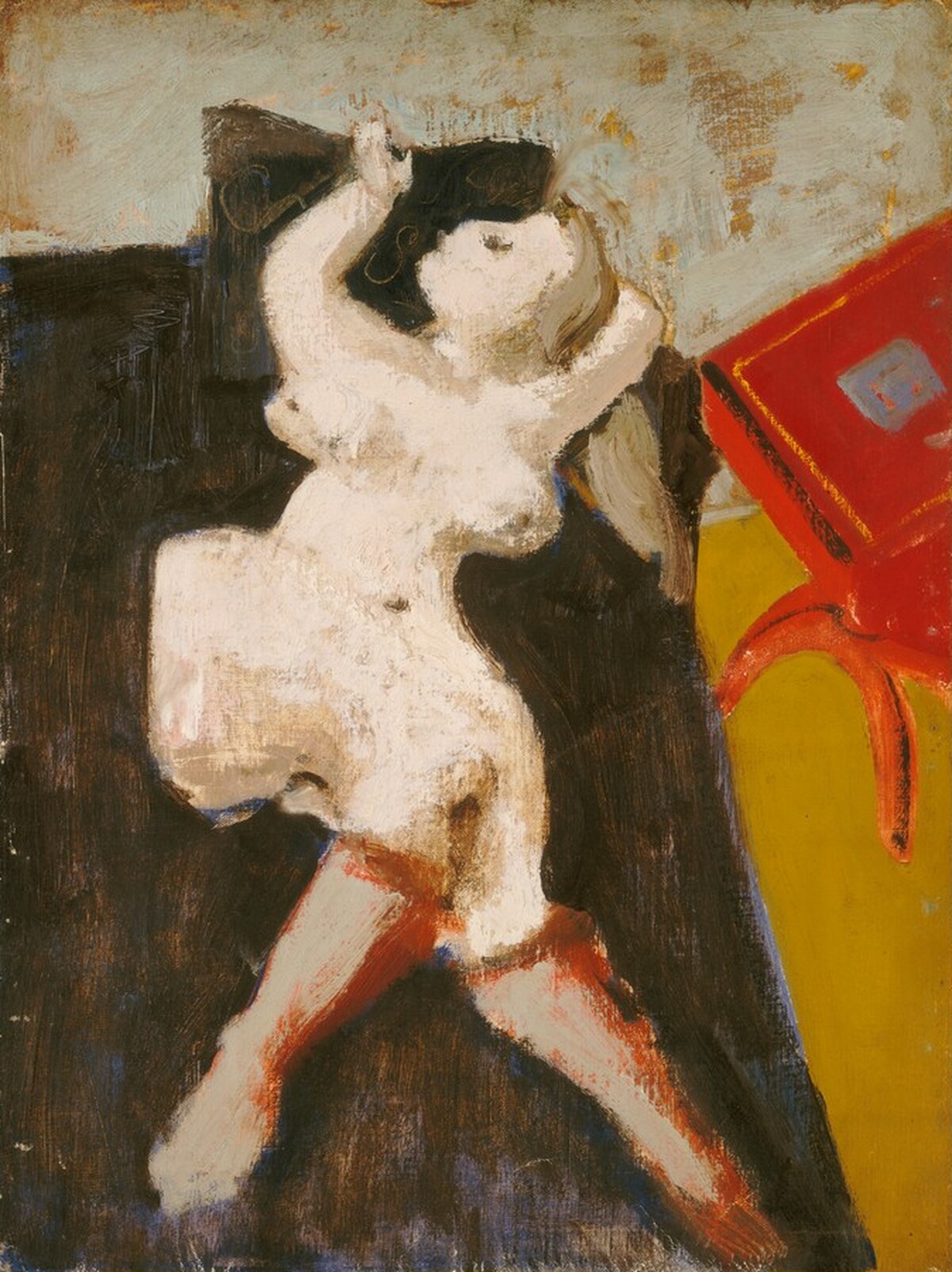 Untitled (reclining nude) by Mark Rothko