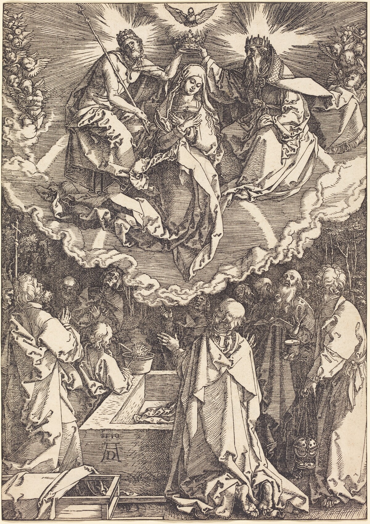 The Assumption and Coronation of the Virgin by Albrecht Dürer