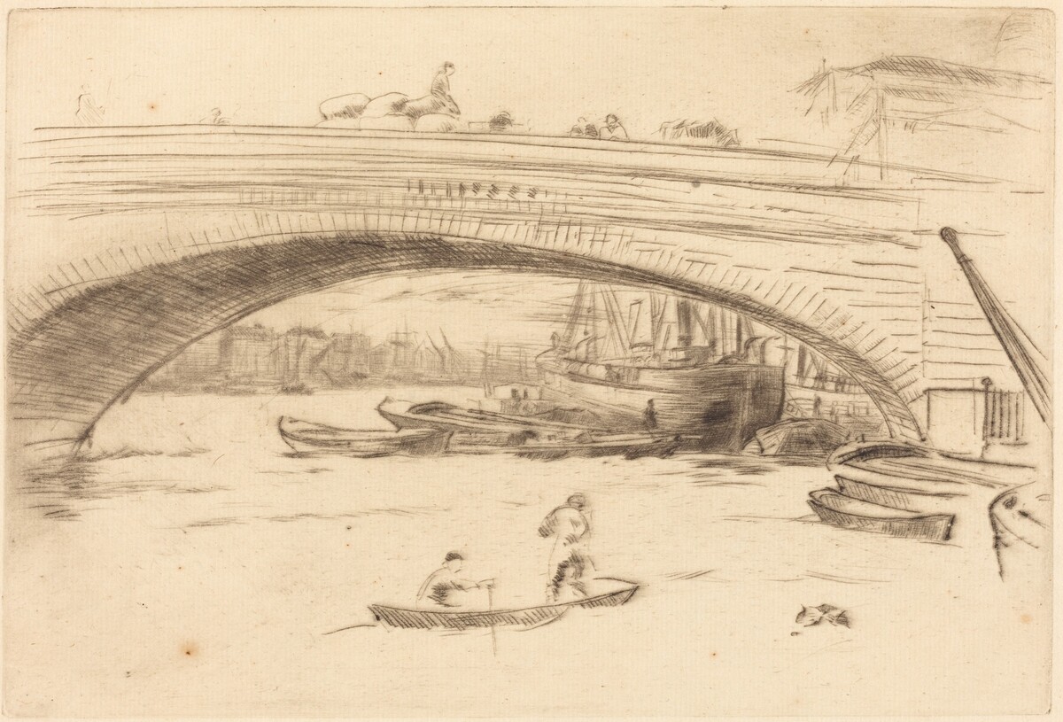 London Bridge by James McNeill Whistler