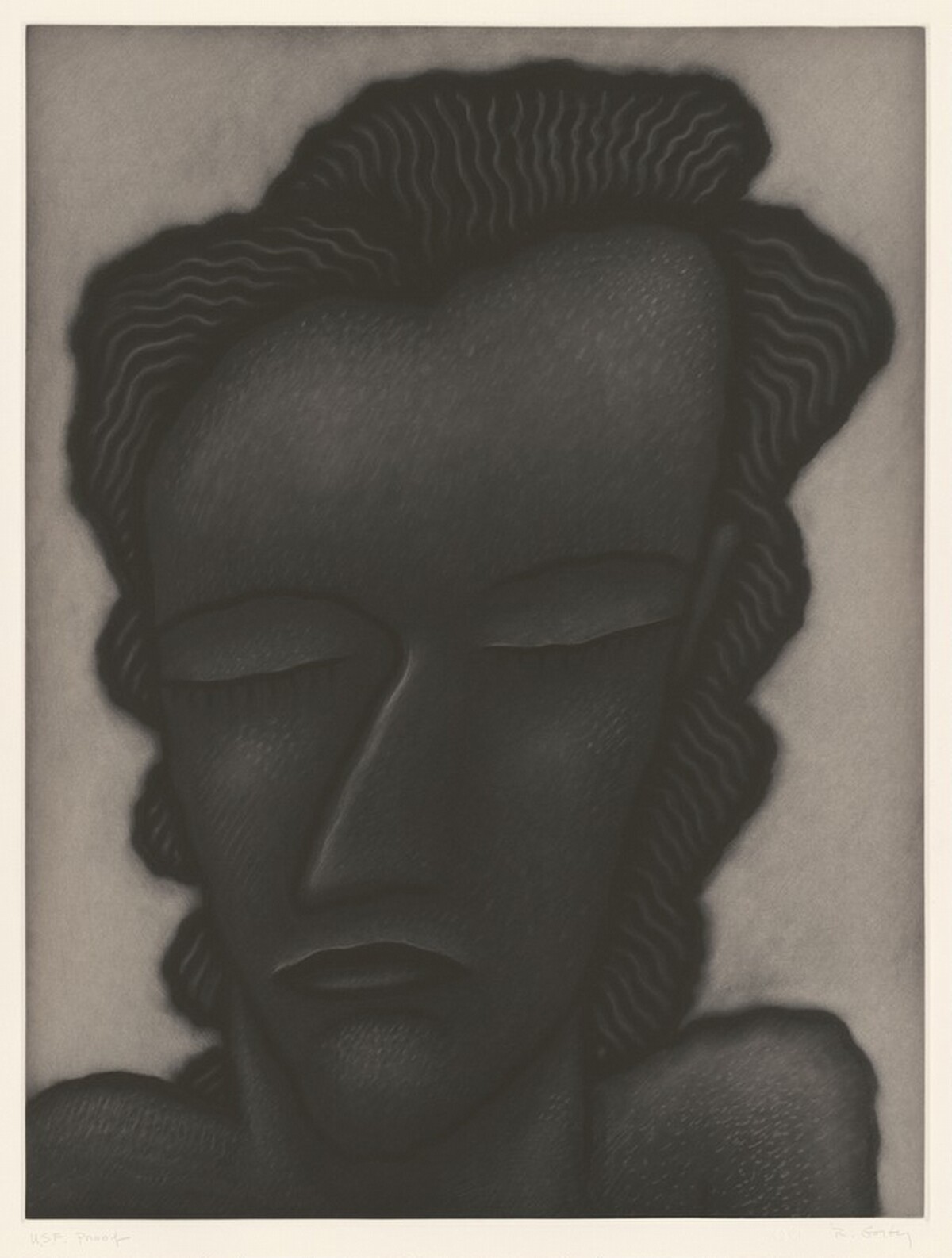 Female Head by Robert Gordy