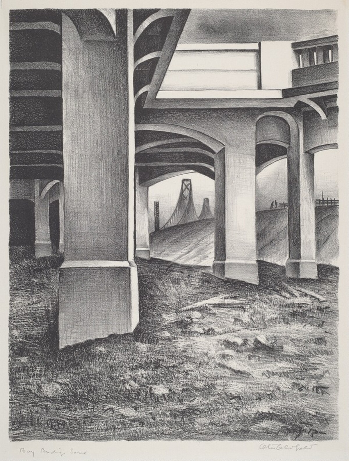 Bay Bridge Series by Otis William Oldfield