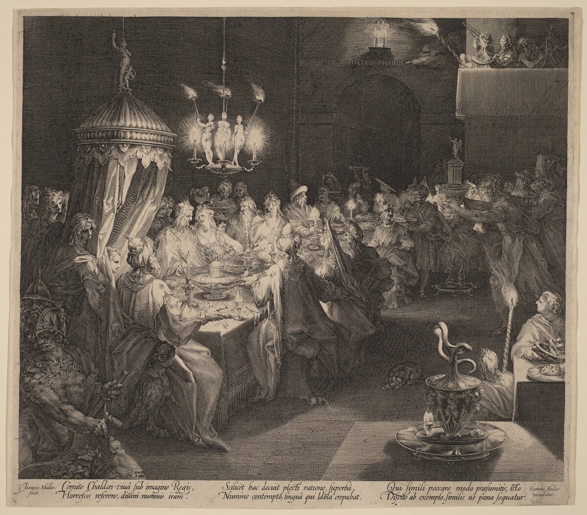 Belshazzar's Feast by Jan Muller