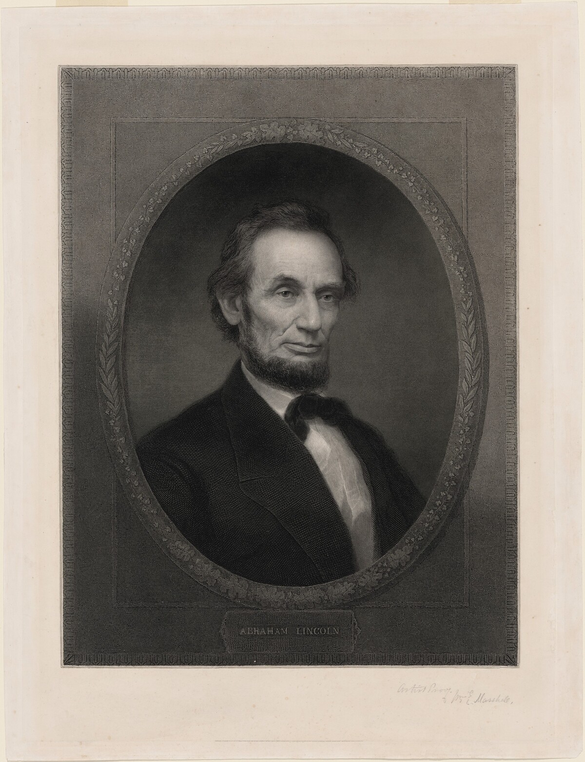 Abraham Lincoln by William Edgar Marshall