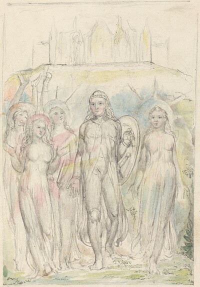 Christian with the Shield of Faith, Taking Leave of His Companions