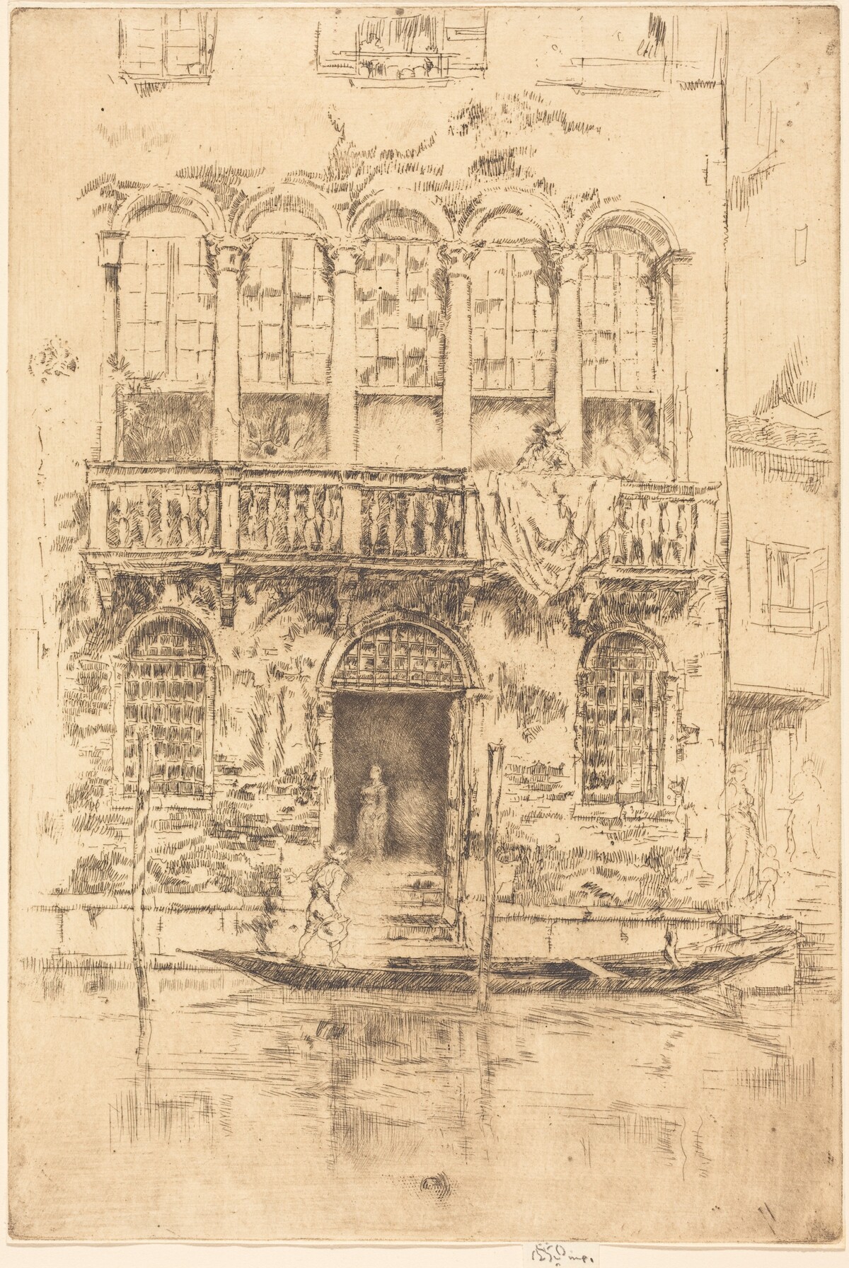 The Balcony by James McNeill Whistler