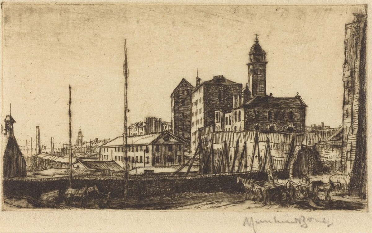 Glasgow: East End by Sir Muirhead Bone