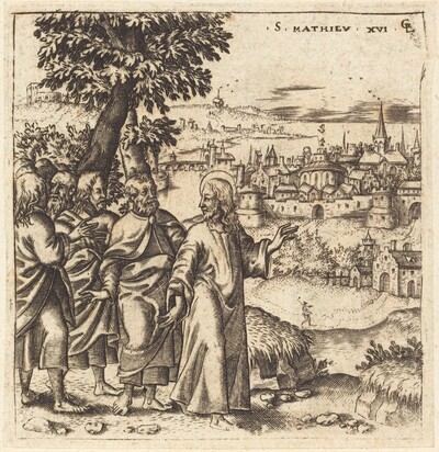 Christ Admonishes His Disciples