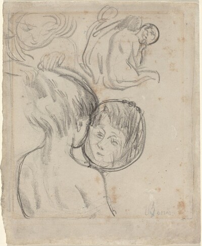 Girl with Mirror (Fille avec miroir)