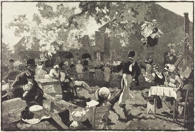 Le Cabaret du Coq de Bruyère au Bois de Meudon