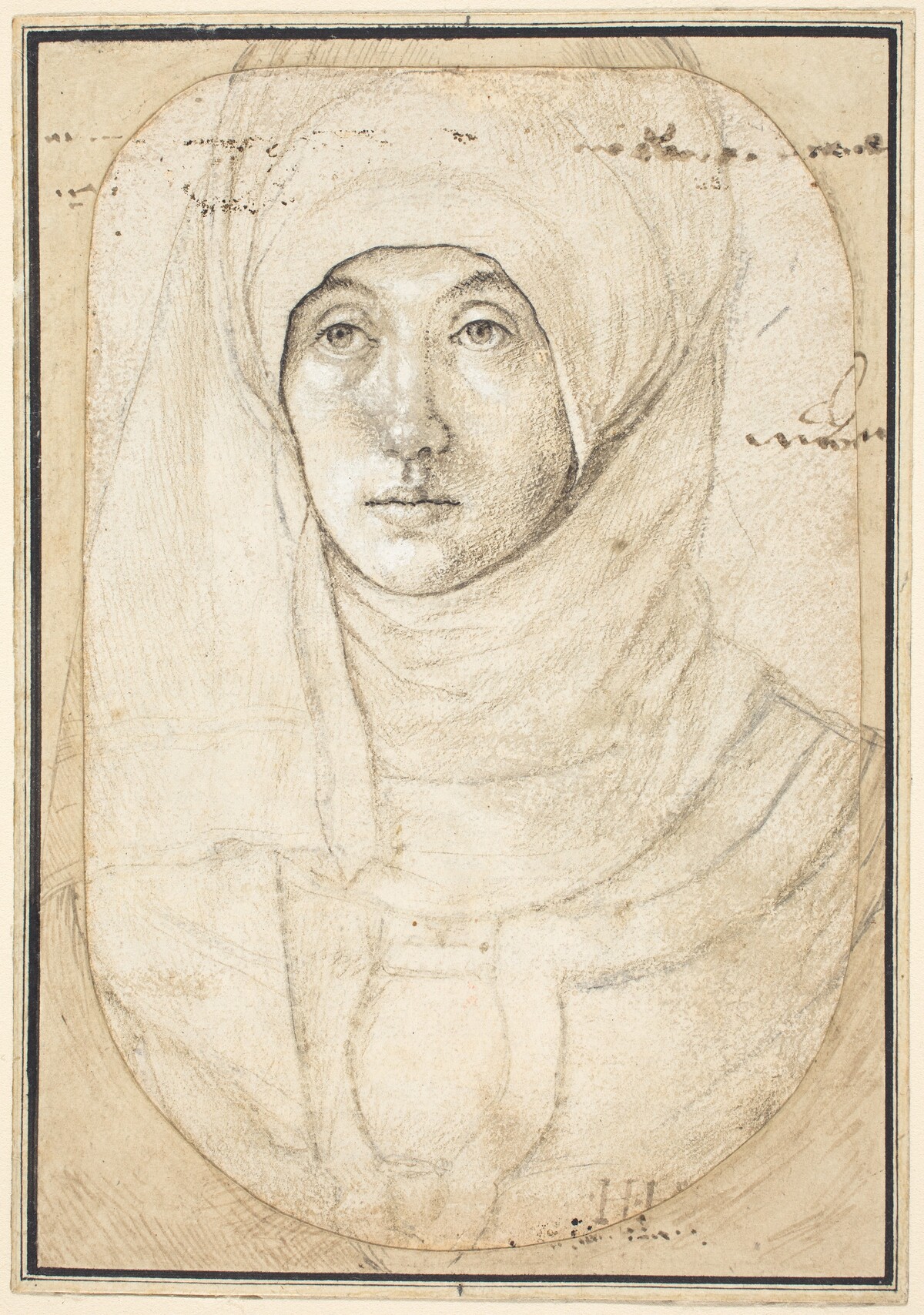 Portrait of a Woman [recto] by Hans Holbein the Elder