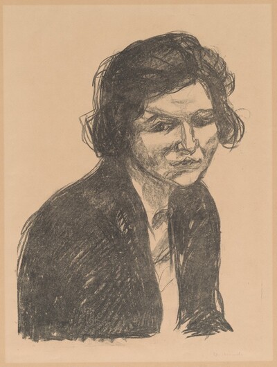 Woman with a Black Shawl