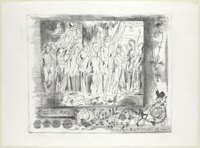 Study for "After Blake's Job"