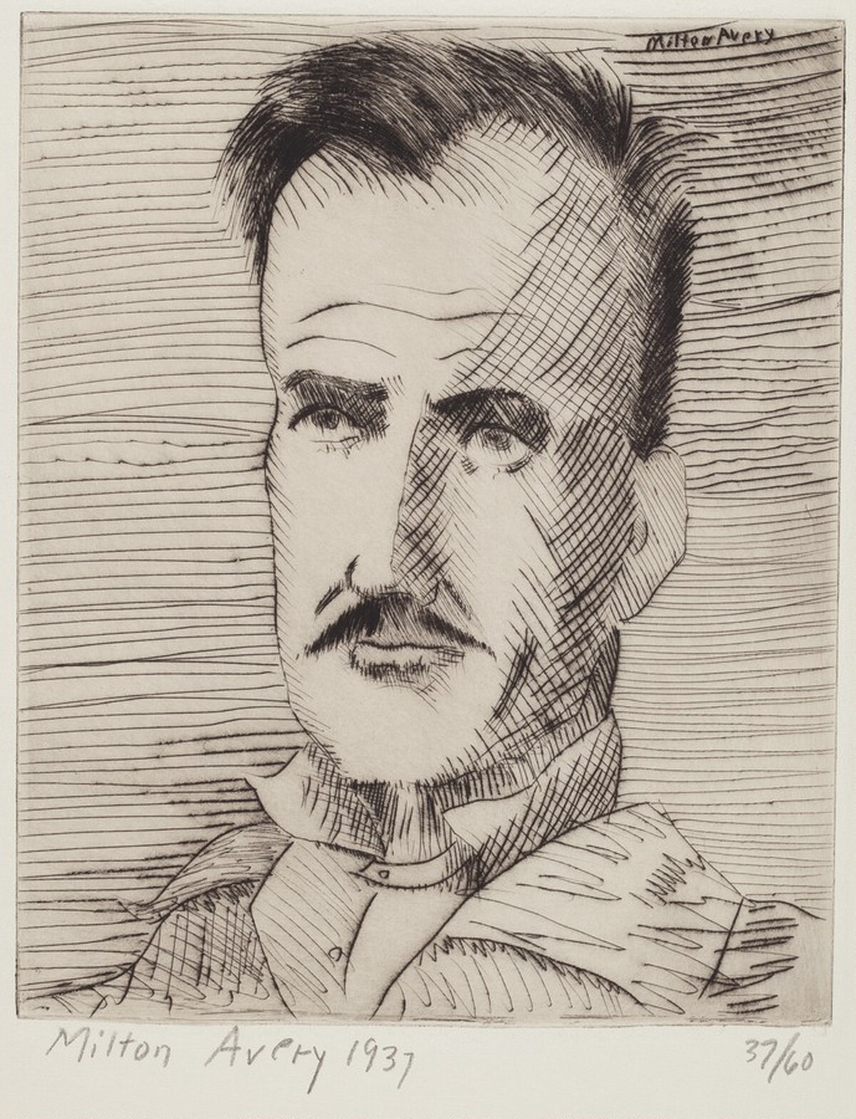 Self-Portrait by Milton Avery