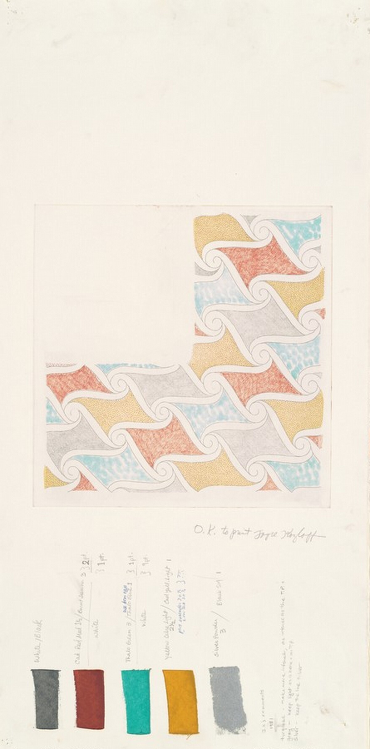Homage to Robert Adam State I, State II by Joyce Kozloff