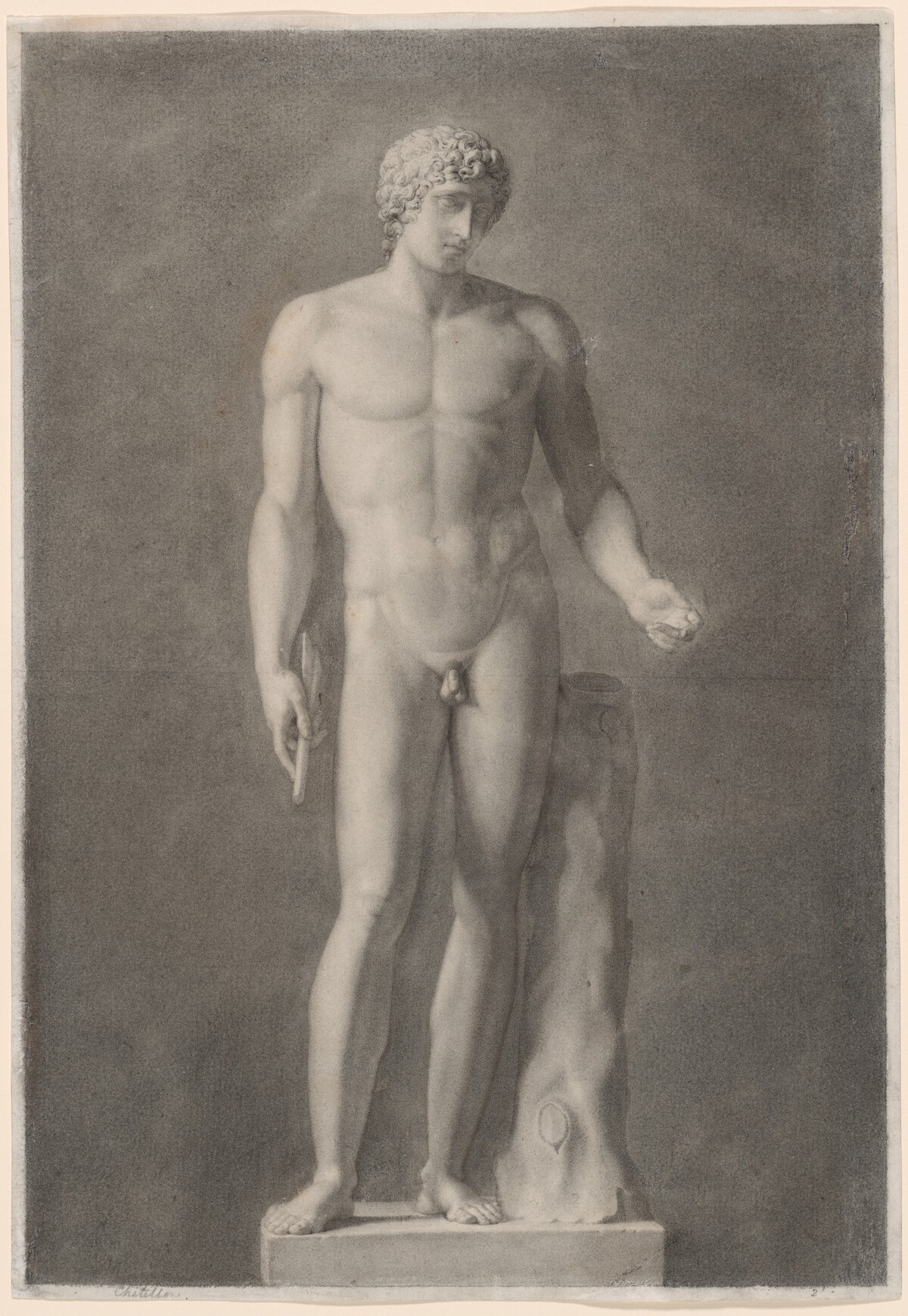 Apollo or Adonis by Henri-Guillaume Chatillon
