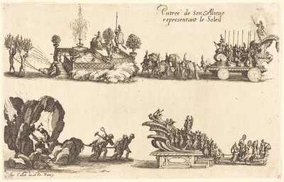 Entry of His Highness, Representing the Sun