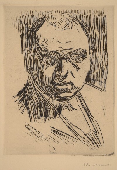 Half-Length Portrait of a Man (Brustbild eines bartlosen Mannes)