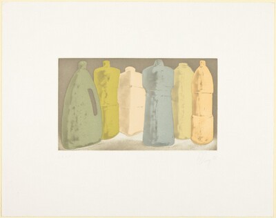 Six Bottles (Large), State 2