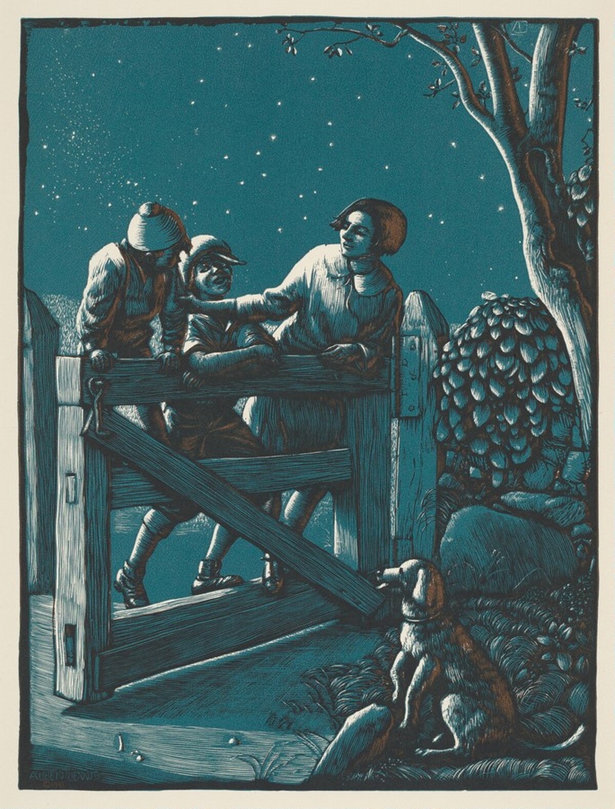 Swinging the Gate by Allen Lewis