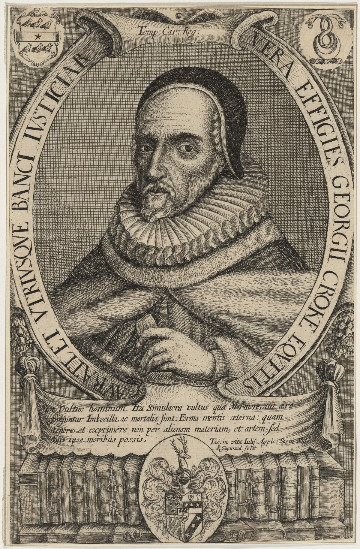 Sir George Croke by Robert Gaywood