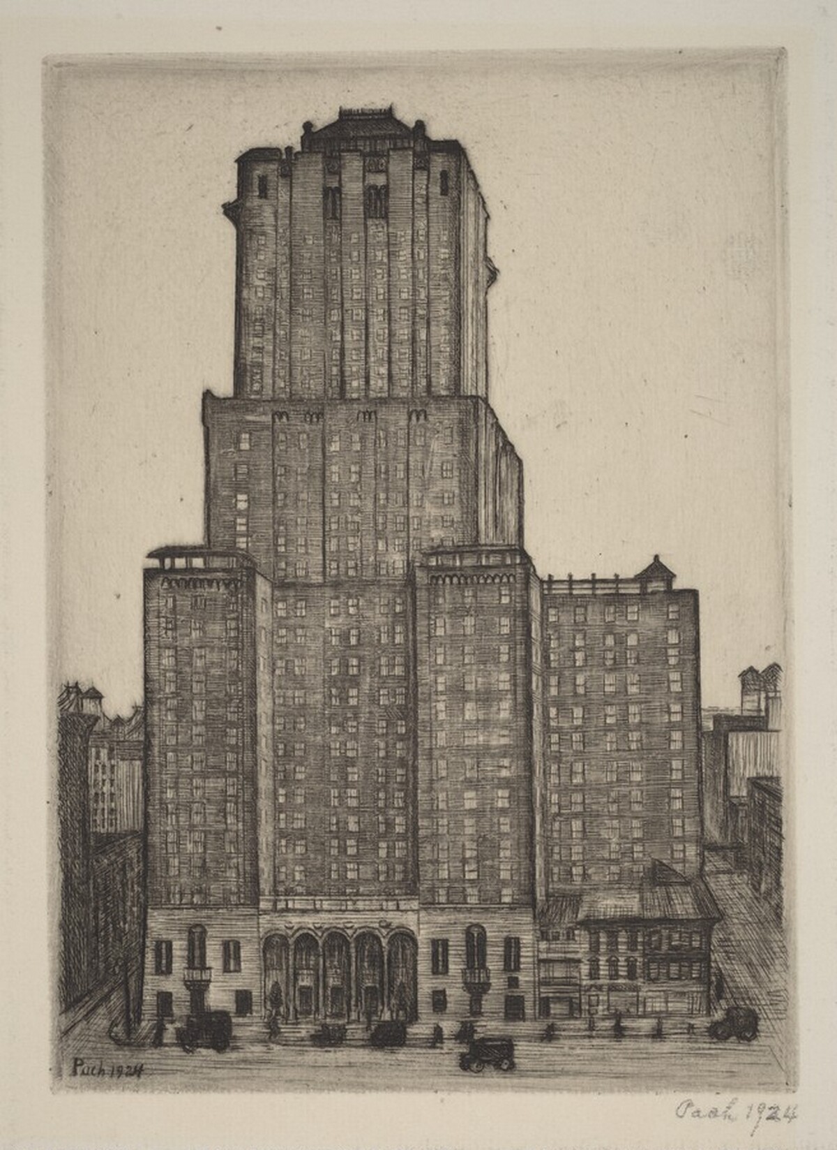 Tower by Walter Pach