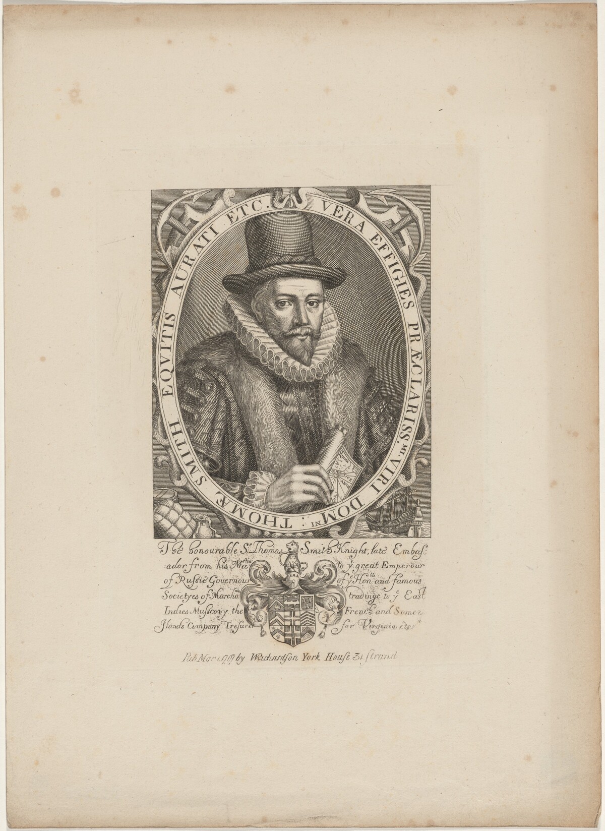 Sir Thomas Smith by Unknown Artist