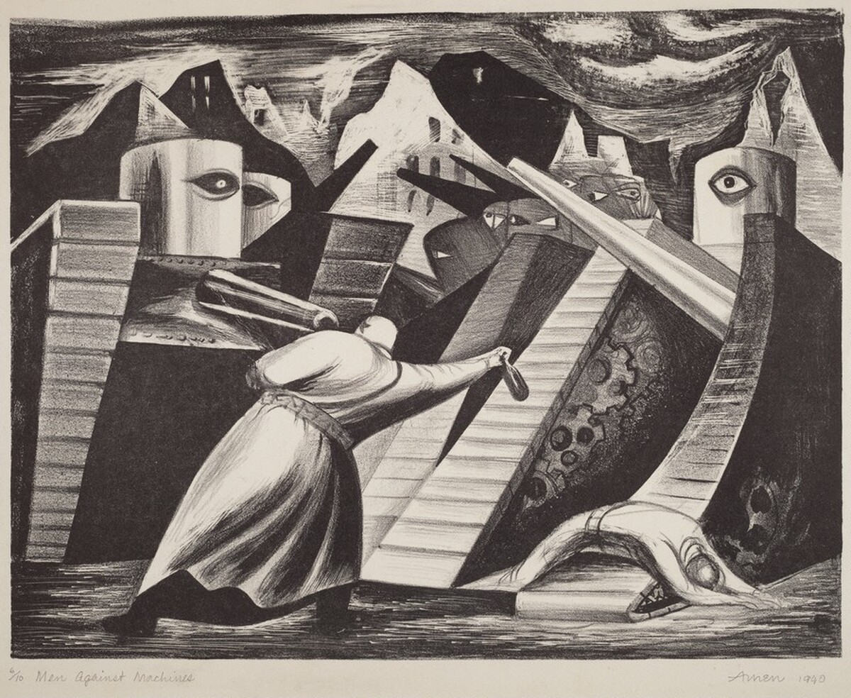 Men Against Machines by Irving Amen