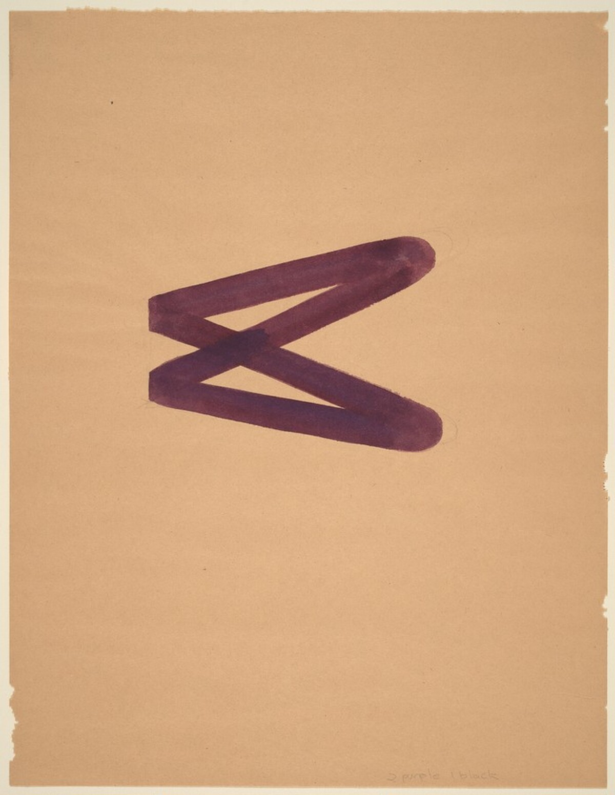 Purple Star by Richard Tuttle