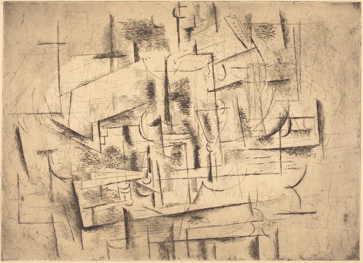 Nature morte II (Still Life II) by Georges Braque
