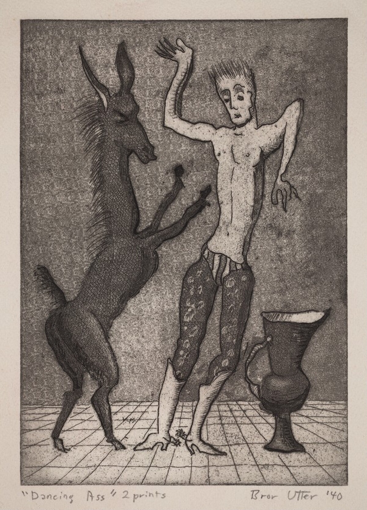 Dancing Ass by Bror Utter