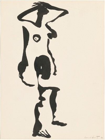 Standing Female Nude