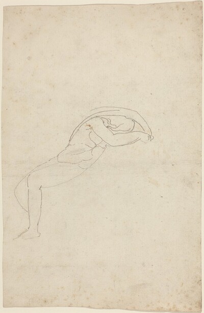 Study of a Semi-Reclining Figure