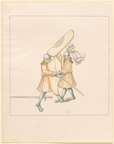 Foot Combat with Swords and Pavesen Shields