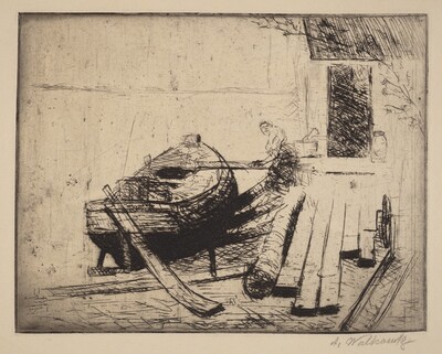 Boat Dry Docked