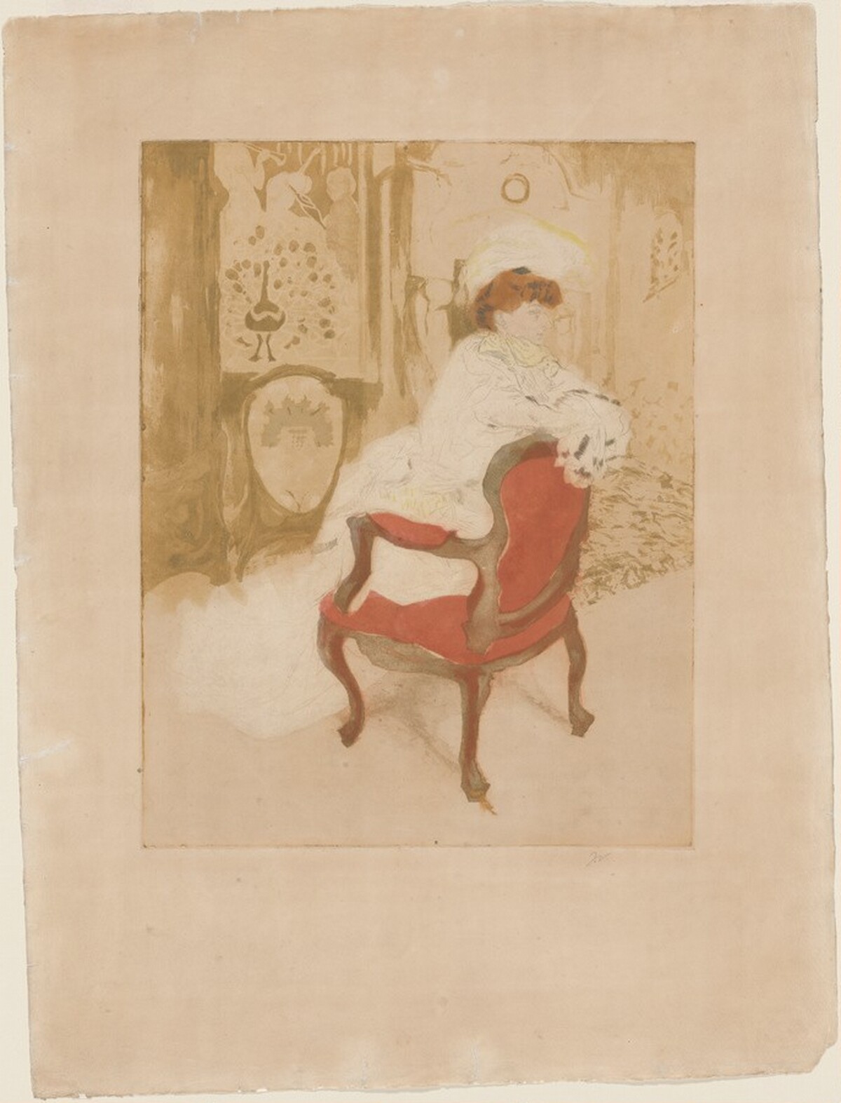 La Parisienne (9) by Jacques Villon
