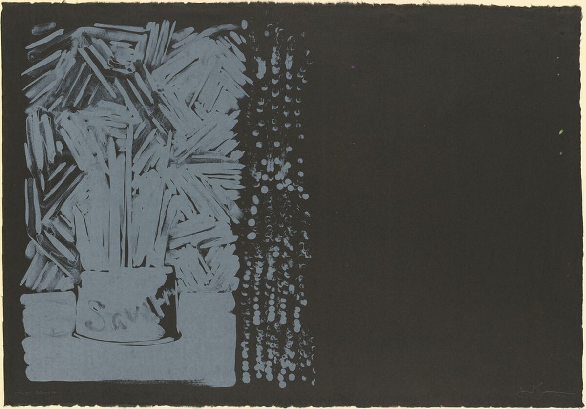 Untitled [trial proof] by Jasper Johns