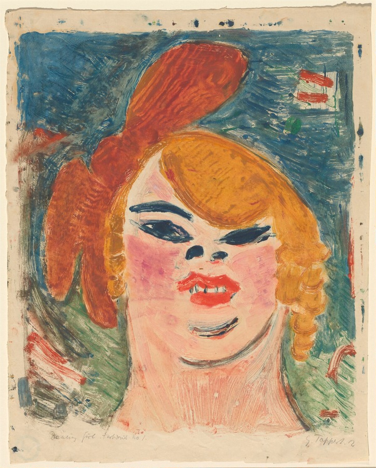 Dancing Girl by Georg Tappert