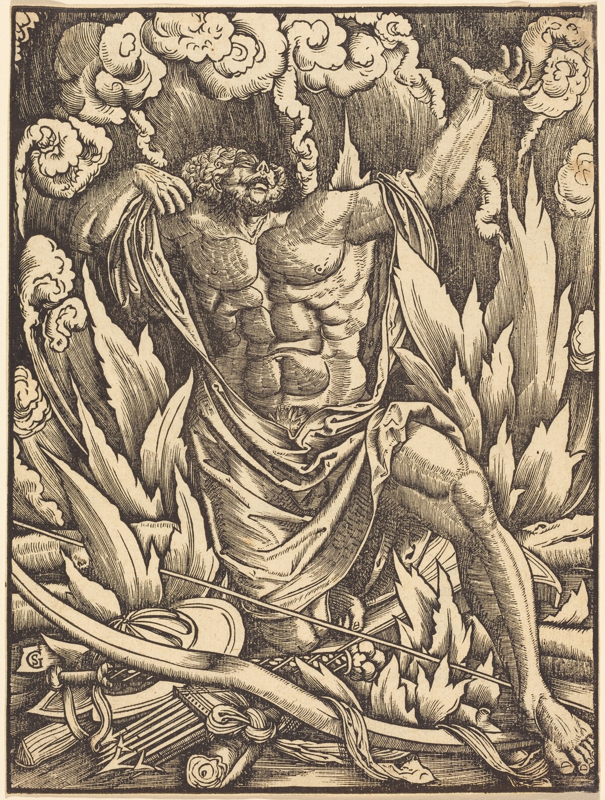 The Death of Hercules by Gabriel Salmon